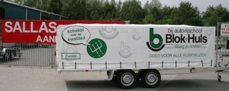 BE lesaanhangwagen Zwolle volgens de normen van CBR